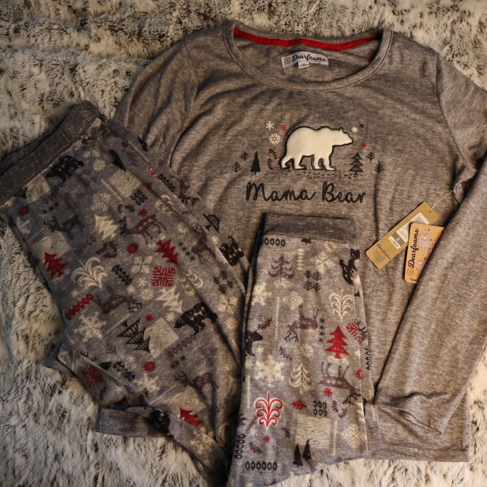 Mama Bear Pajama Set